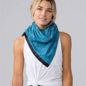 Vinyasa Scarf in Tofino Teal Heathered